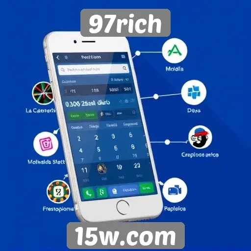 Funcionalidade do aplicativo móvel 97rich analisada