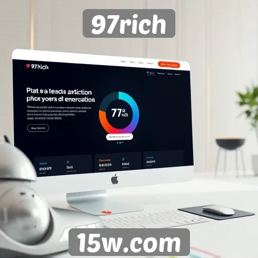 Experiência do usuário na plataforma 97rich